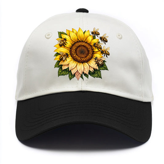Vintage Sunflower - Two Tone Cap