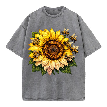 Vintage Sunflower - Vintage T-shirt
