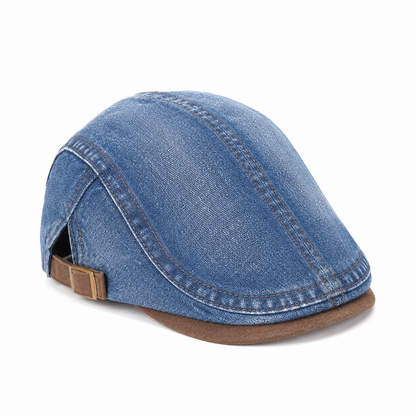Vintage Washed Cotton Duckbill Cap for Men & Women