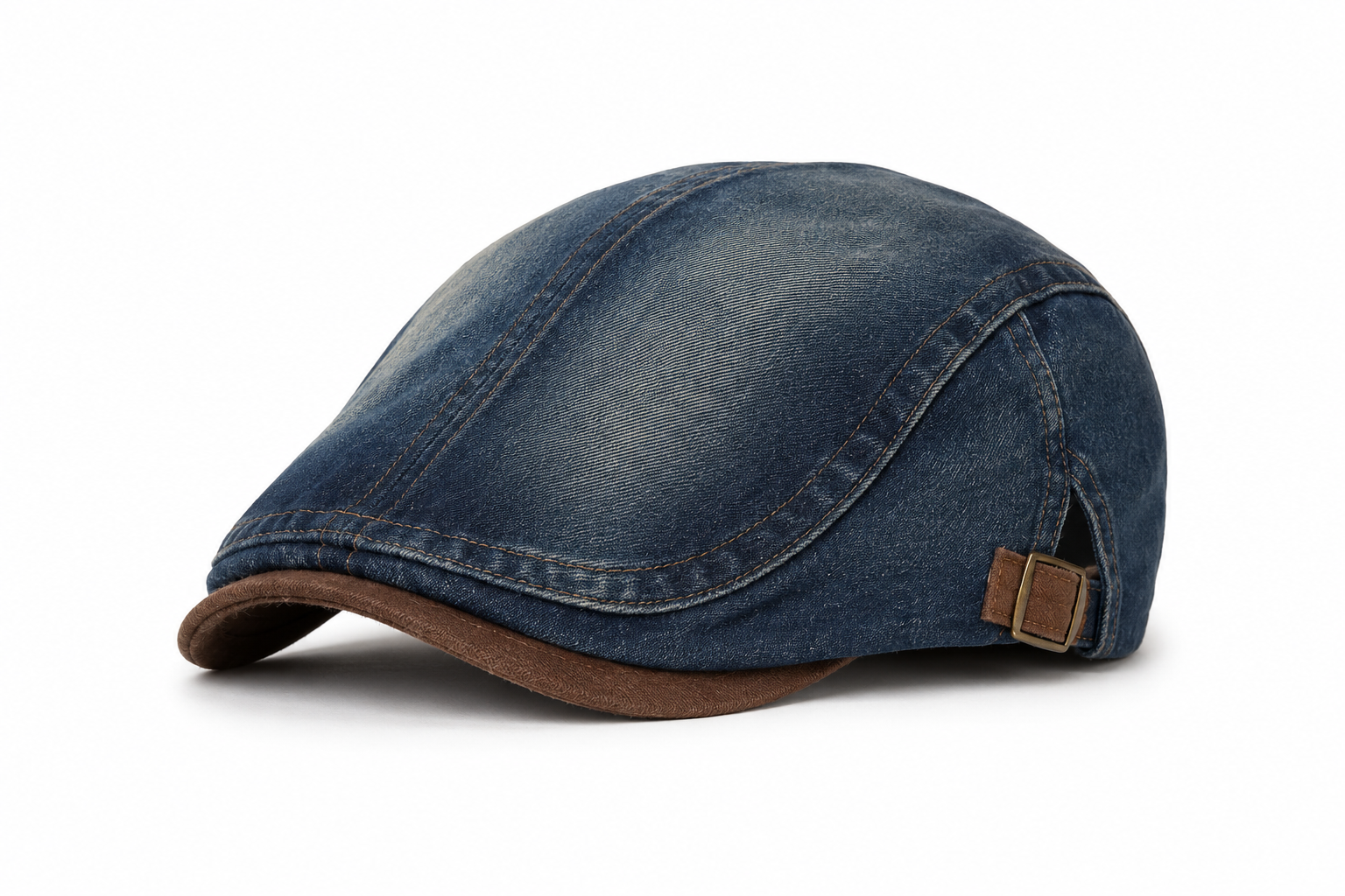 Vintage Washed Cotton Duckbill Cap for Men & Women