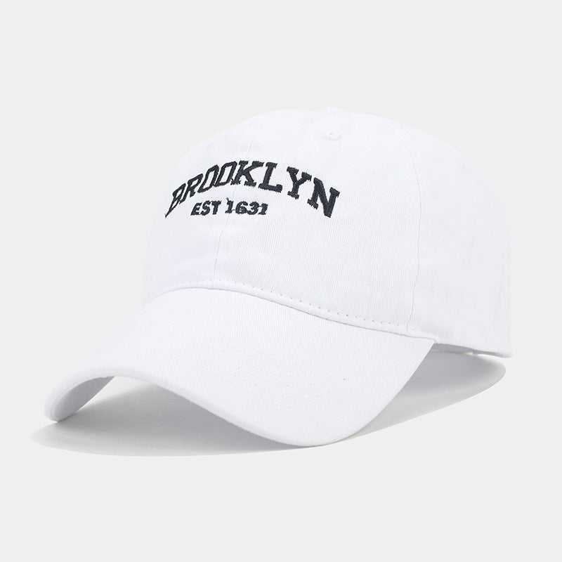 Vintage Washed Letter Baseball Cap | Casual Sun Protection