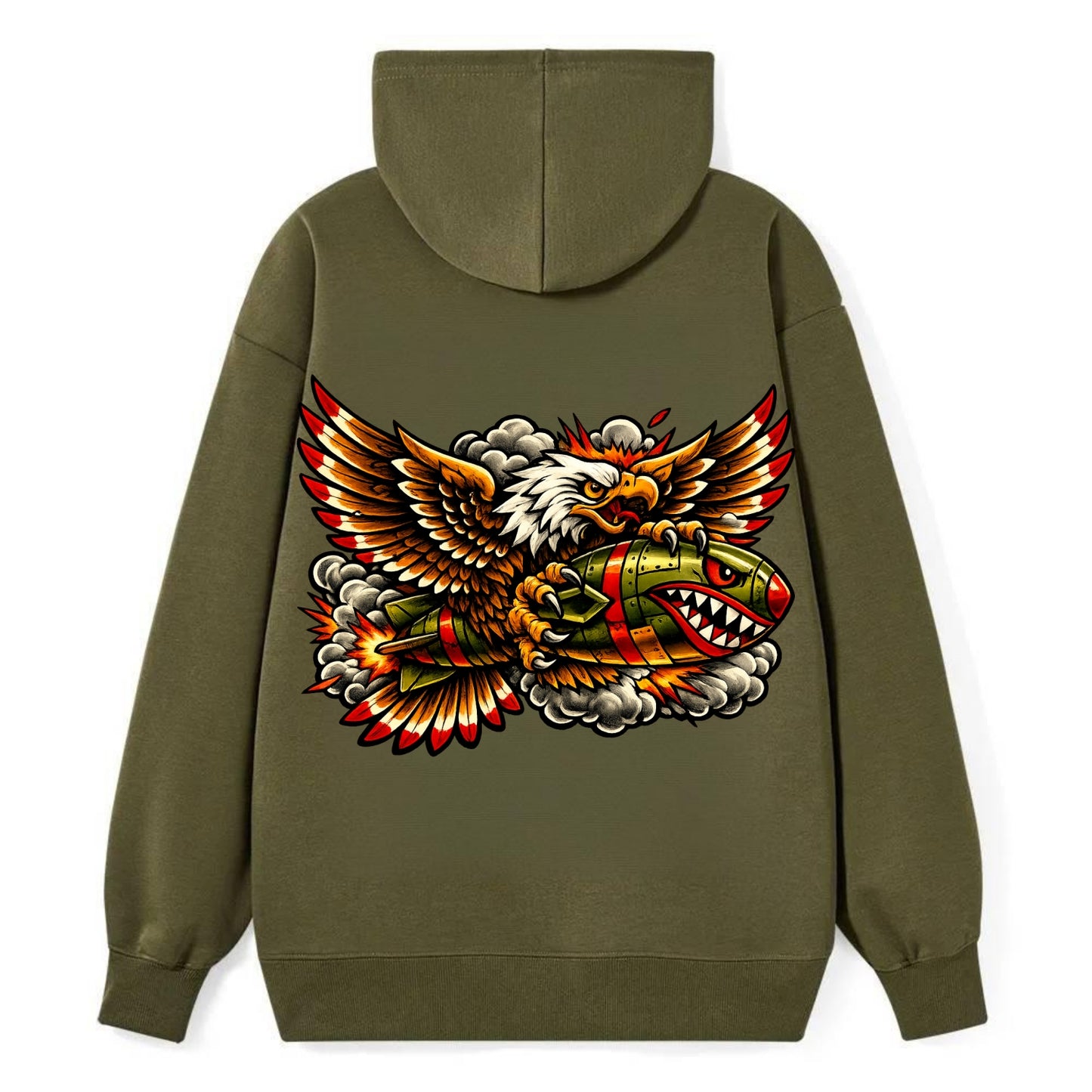 War Eagle Bomb - Classic Pullover Hoodie