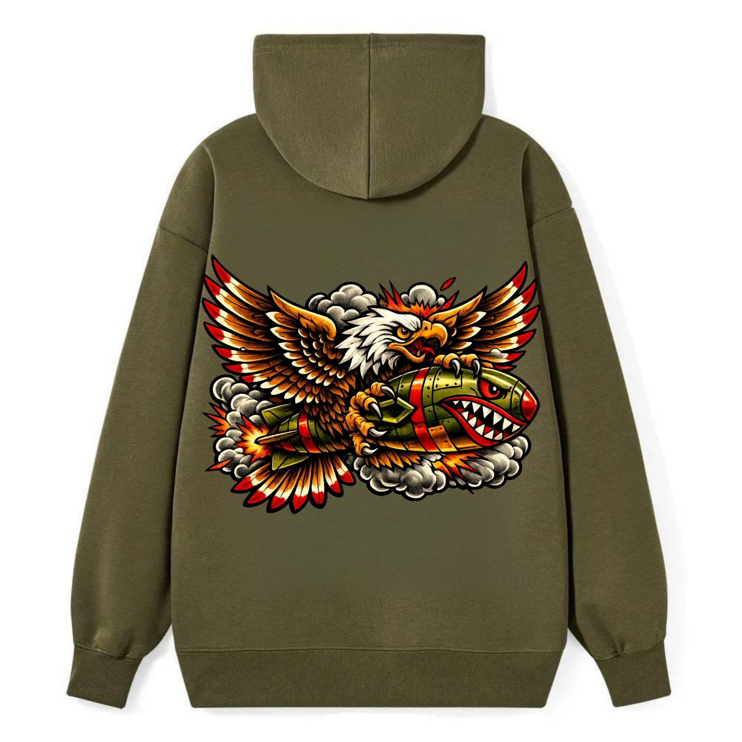 War Eagle Bomb - Classic Pullover Hoodie