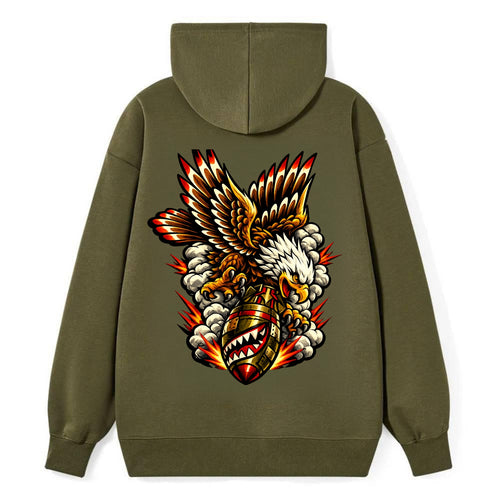 War Eagle Dive - Classic Pullover Hoodie