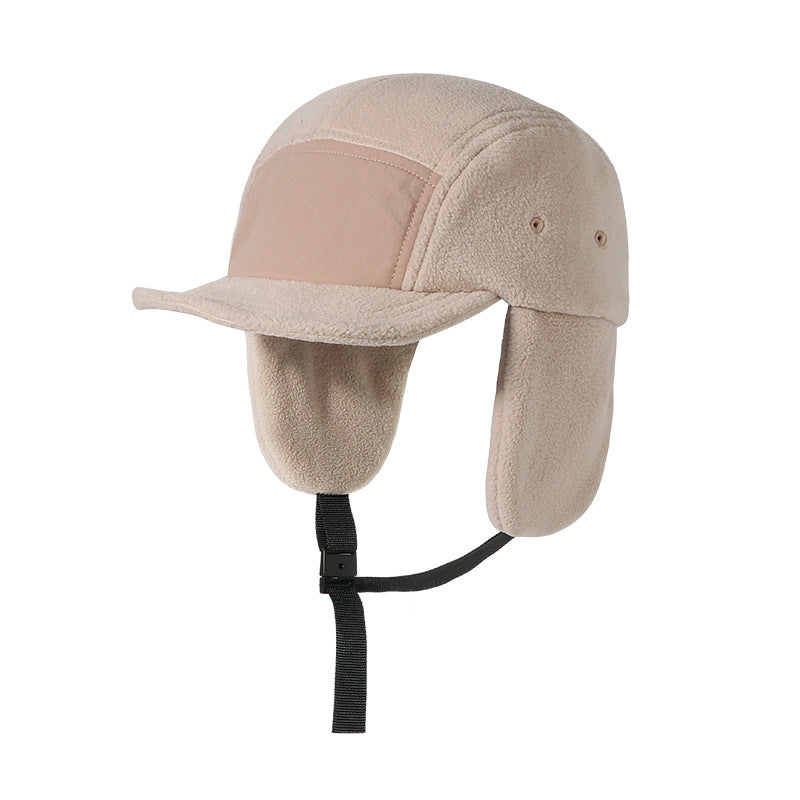 Warm Fleece Baseball Cap with Ear Protection