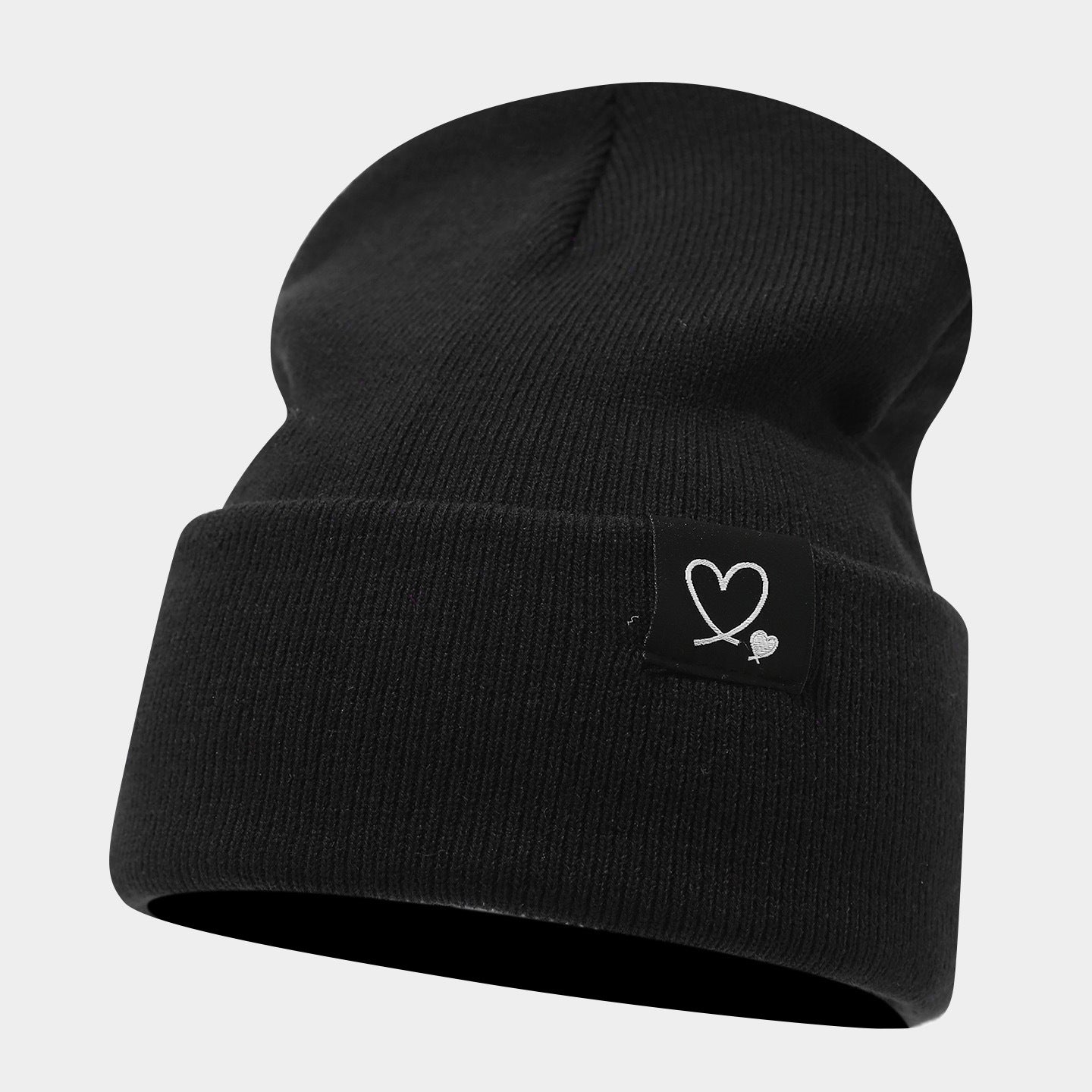 Warm Heart Beanie: Cozy Unisex Winter Hat