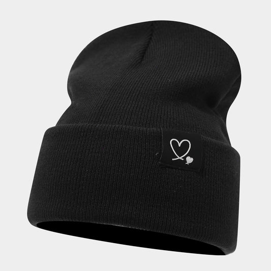 Warm Heart Beanie: Cozy Unisex Winter Hat