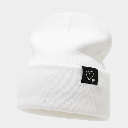 Warm Heart Beanie: Cozy Unisex Winter Hat