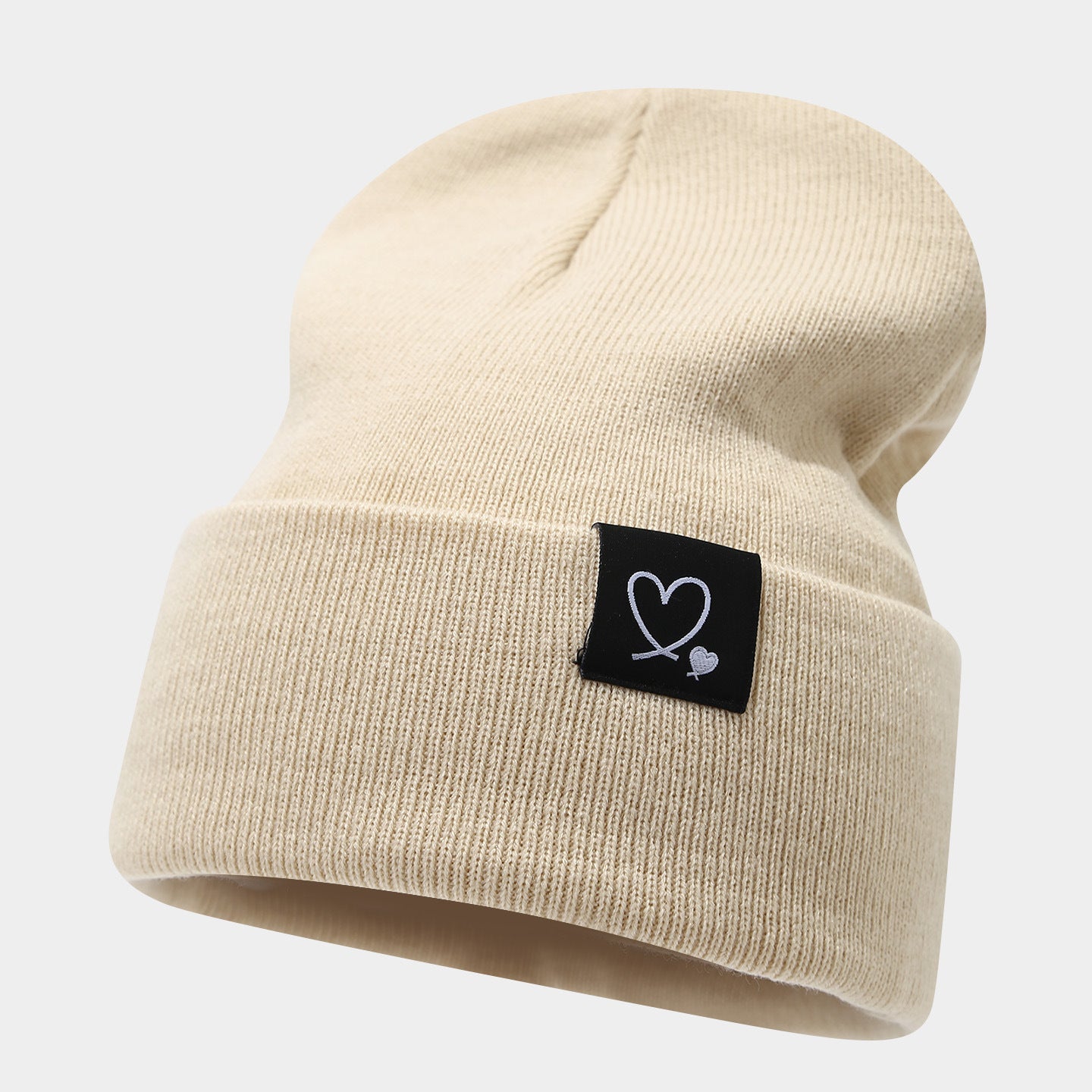 Warm Heart Beanie: Cozy Unisex Winter Hat