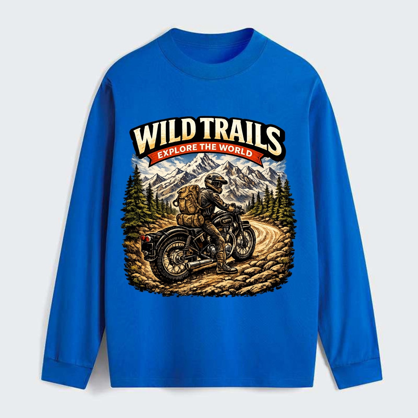 Wild Trails Explorer - Classic Long Sleeve Shirt