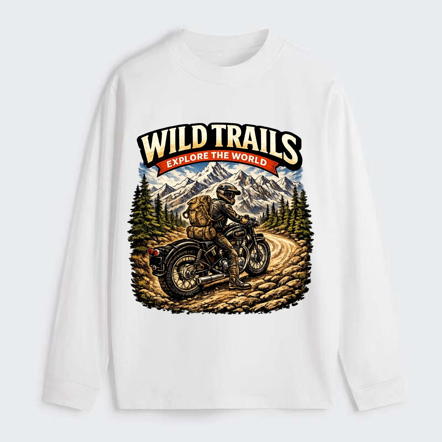 Wild Trails Explorer - Classic Long Sleeve Shirt