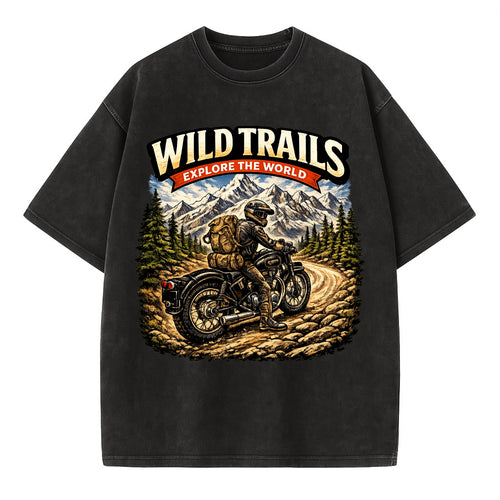 Wild Trails Explorer - Vintage T-shirt