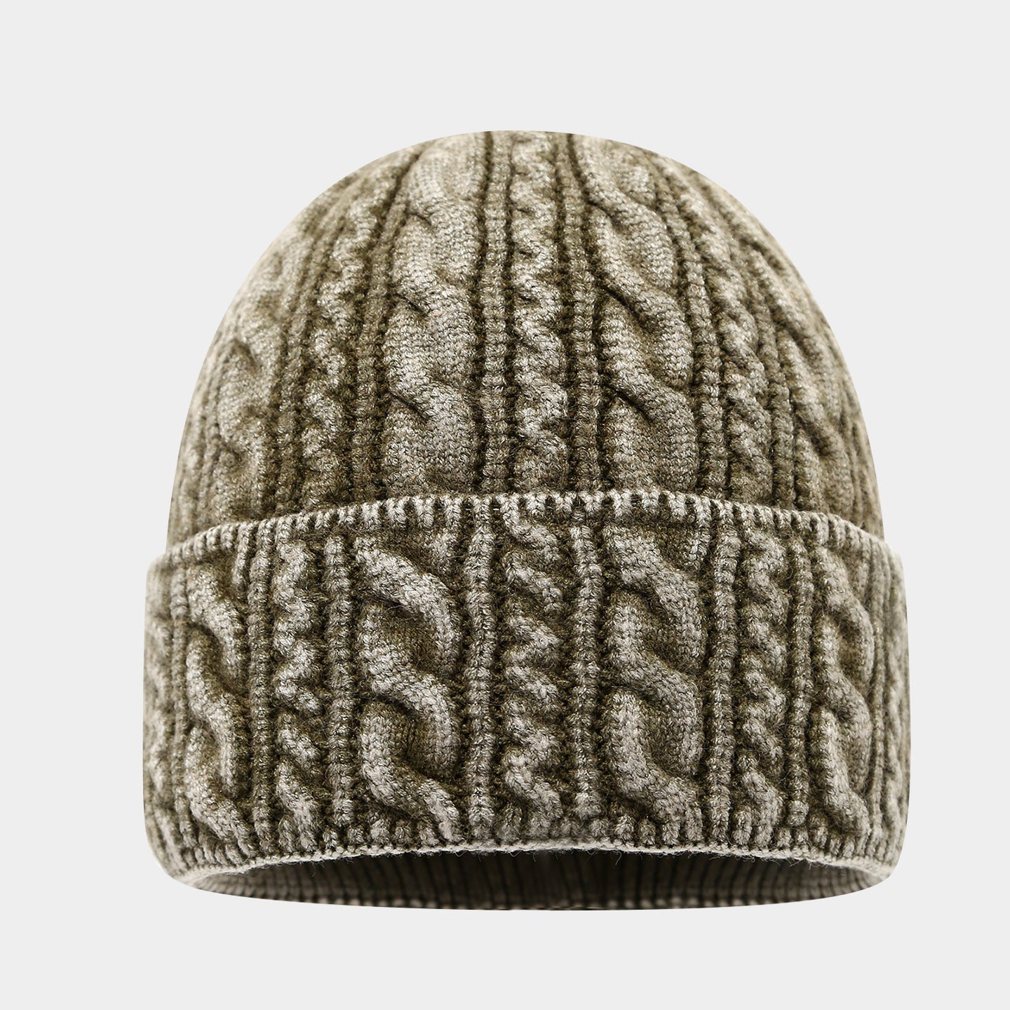 Warm Twist Knit Beanie - Cozy Unisex Winter Hat