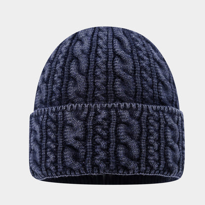 Warm Twist Knit Beanie - Cozy Unisex Winter Hat