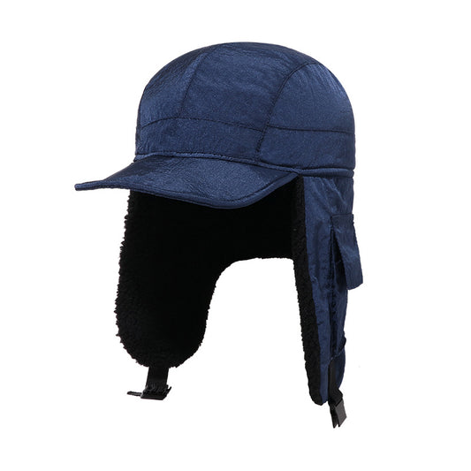 Warm Winter Baseball Cap with Ear Protection