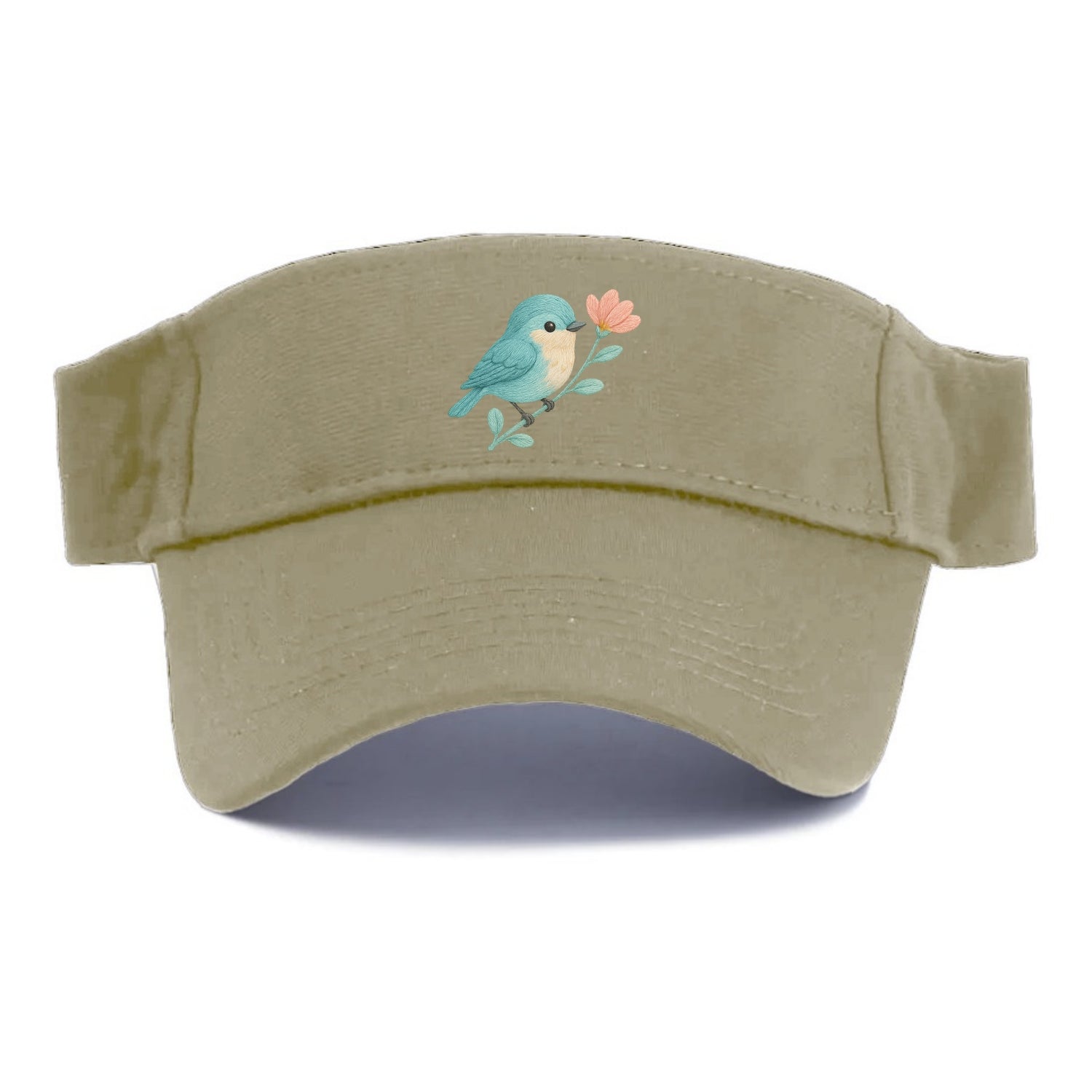 Aqua Chickadee - Visor - Warm Sand(Khaki)