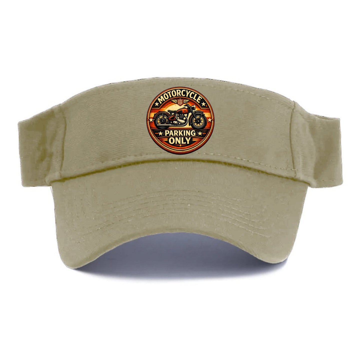 Motorcycle Parking Only - Visor - Warm Sand(Khaki)