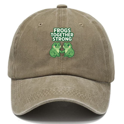 Frogs Together Strong 2 - Classic Cap - Warm Sand(Khaki)