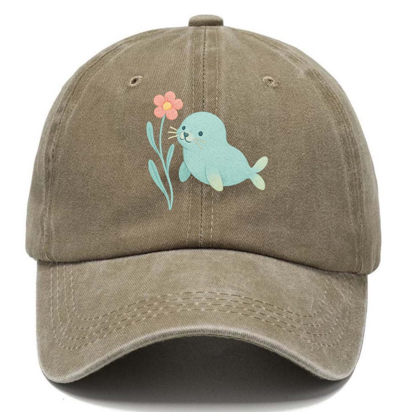 Mint Seal Pup - Classic Cap - Warm Sand(Khaki)