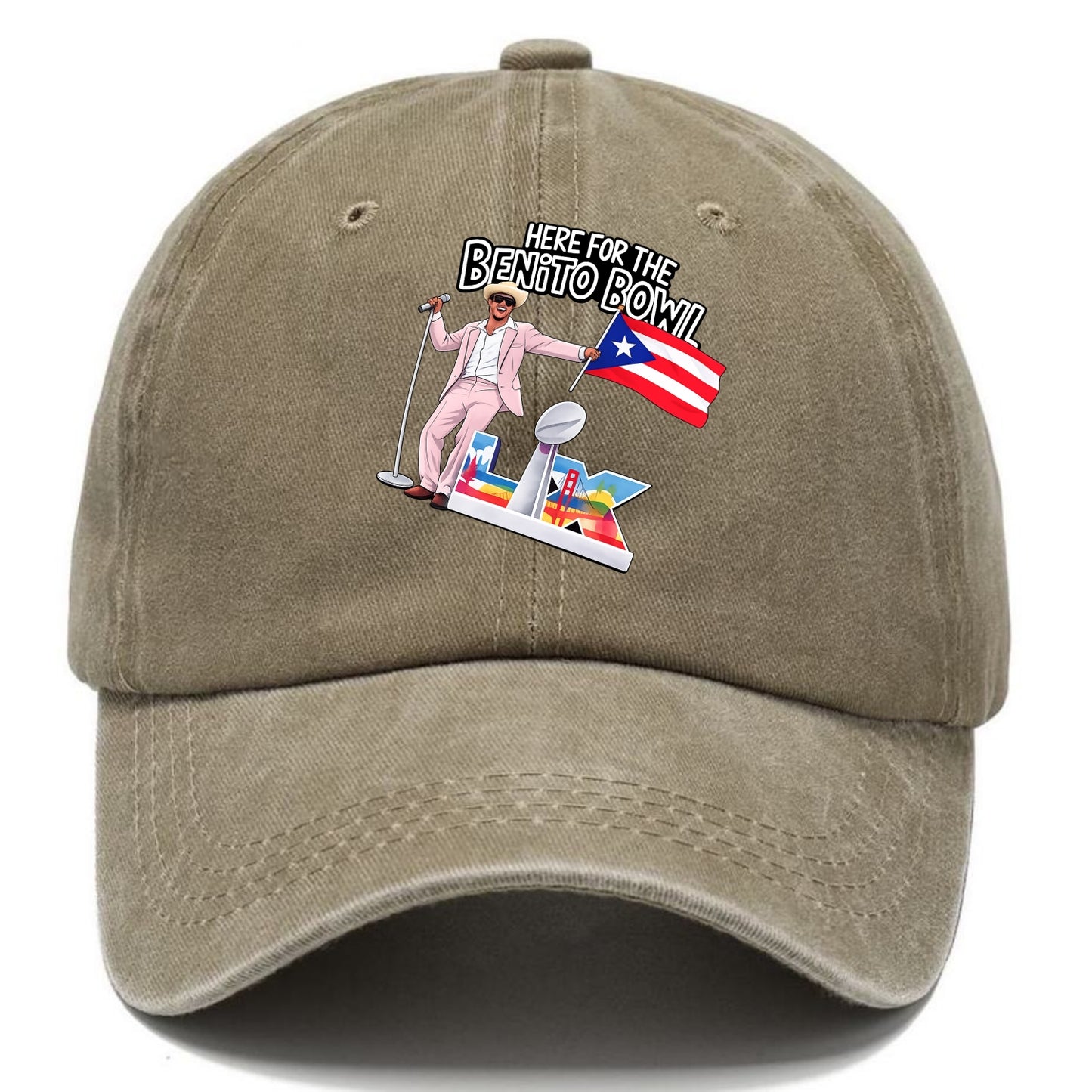 Here For The Bento Bowl - Classic Cap - Warm Sand(Khaki)