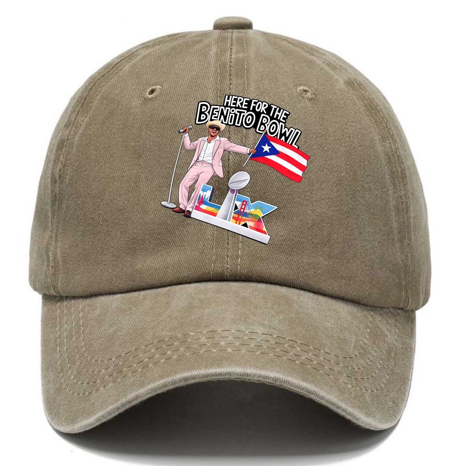 Here For The Bento Bowl - Classic Cap - Warm Sand(Khaki)