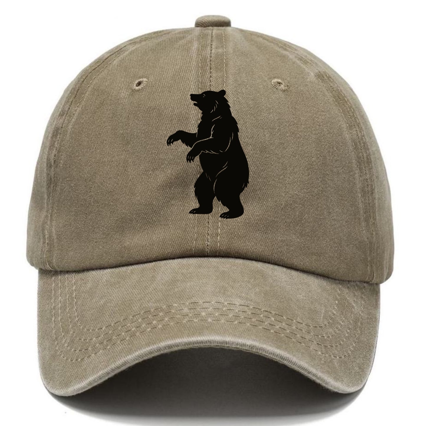 Bear standing on hind legs - Classic Cap - Warm Sand(Khaki)