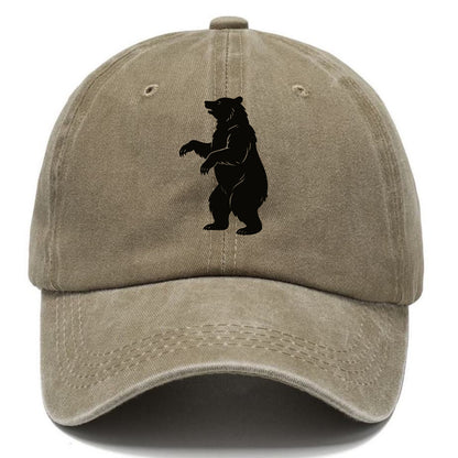 Bear standing on hind legs - Classic Cap - Warm Sand(Khaki)
