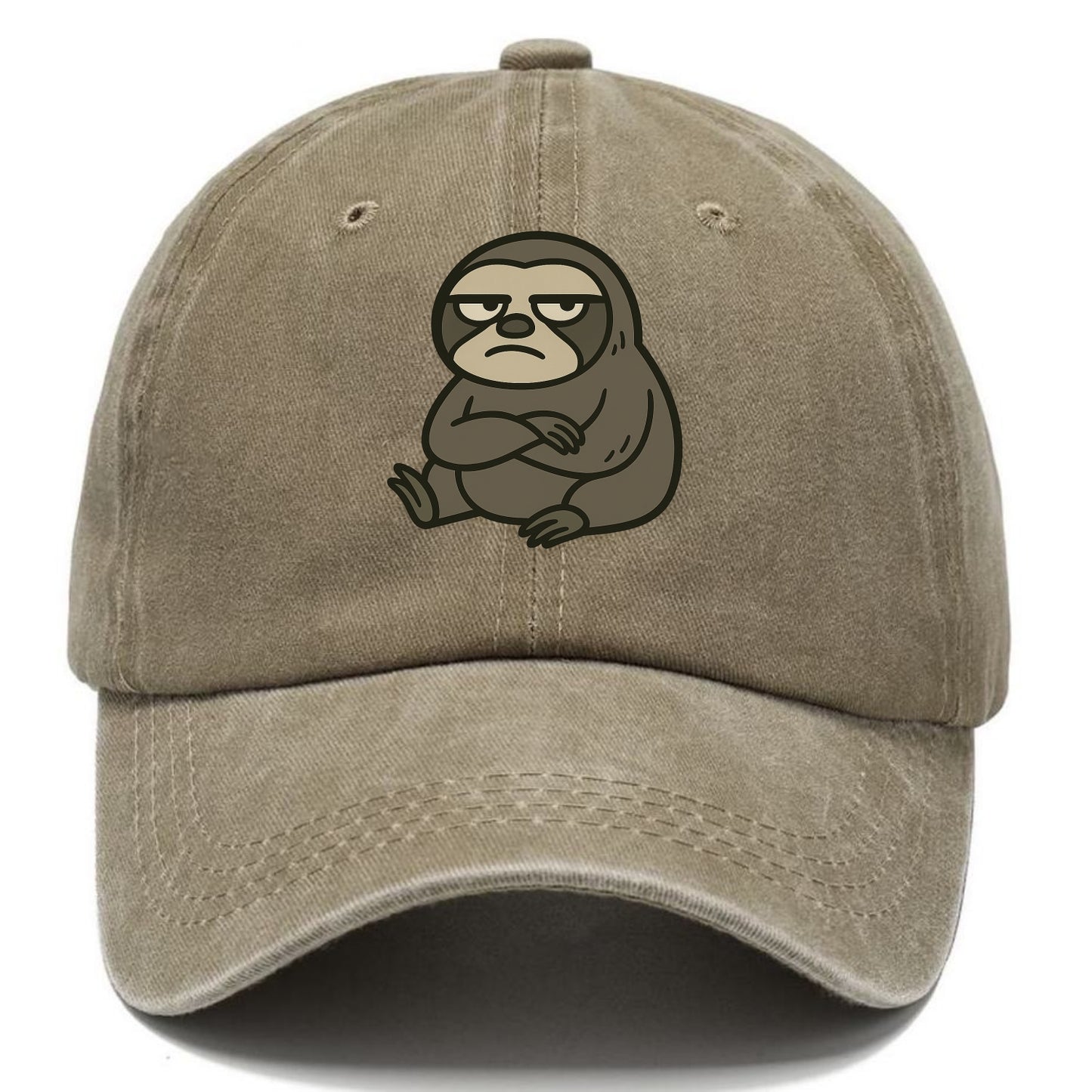The Sloth Judging Silently - Classic Cap - Warm Sand(Khaki)