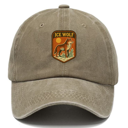 Ice Wolf Crystal  - Classic Cap - Warm Sand(Khaki)