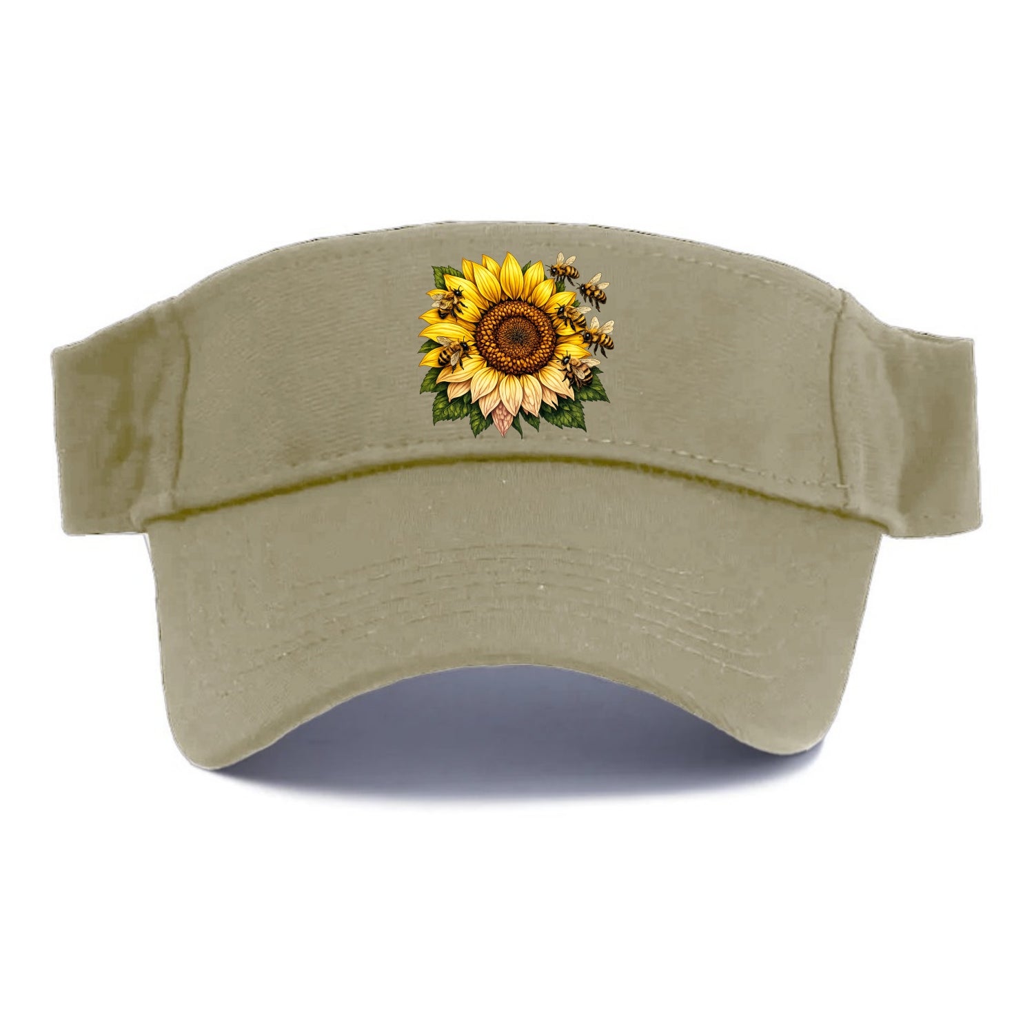 Vintage Sunflower - Visor - Warm Sand(Khaki)