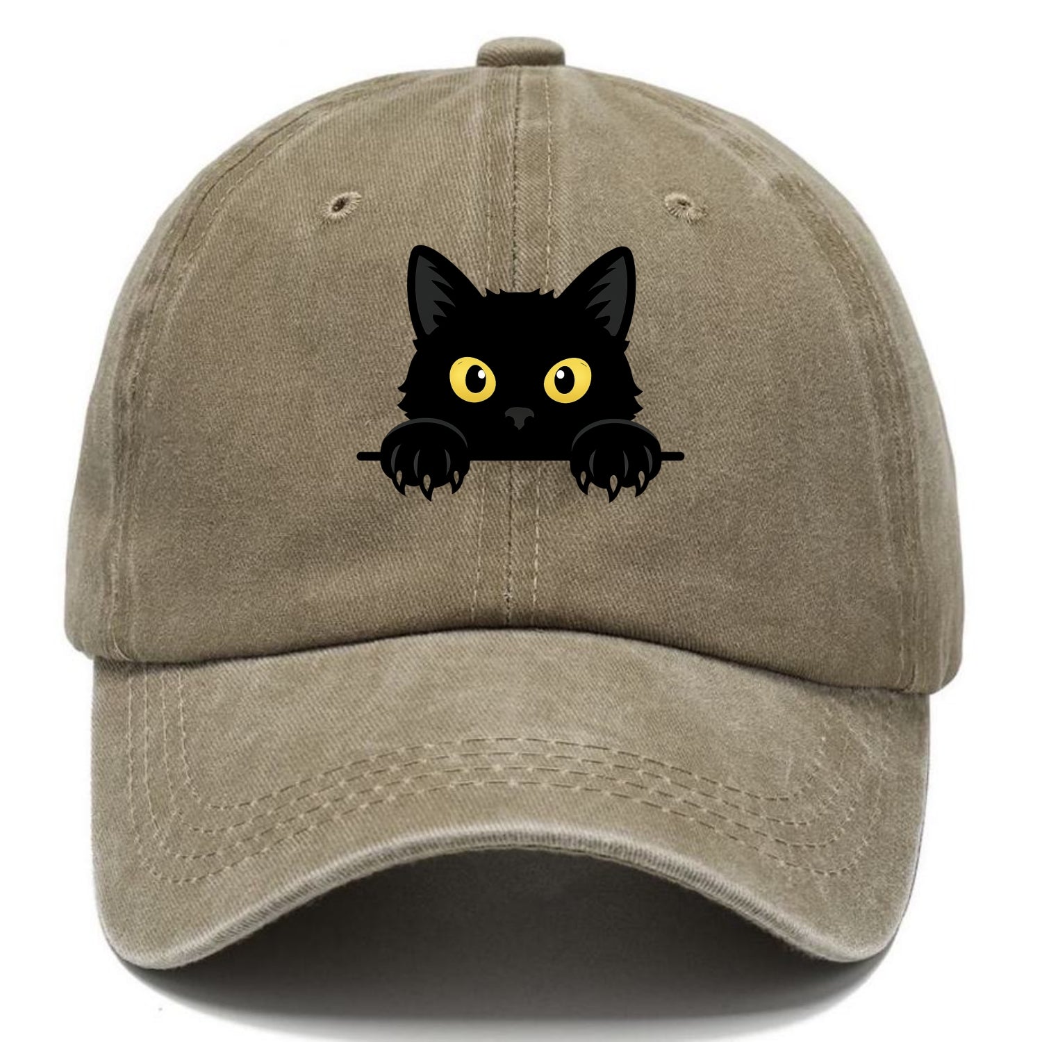 Black Cat  - Classic Cap - Warm Sand(Khaki)