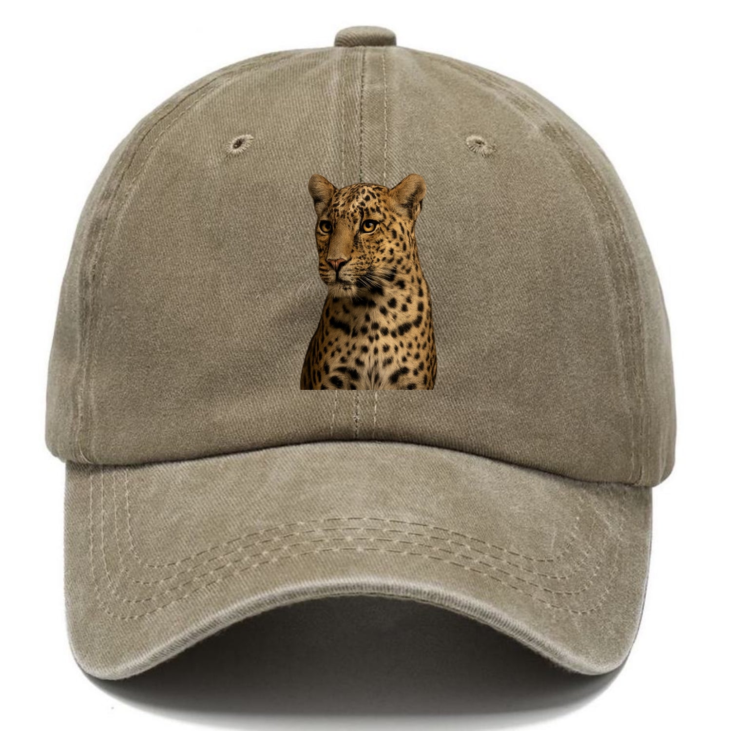Leopard  - Classic Cap - Warm Sand(Khaki)