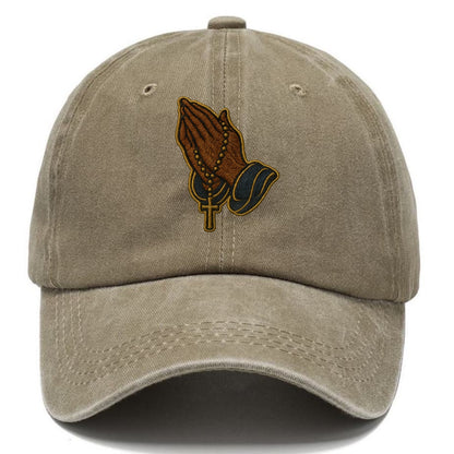 Praying Hands  - Classic Cap - Warm Sand(Khaki)