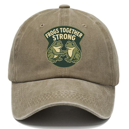 Frogs Together Strong 3 - Classic Cap - Warm Sand(Khaki)