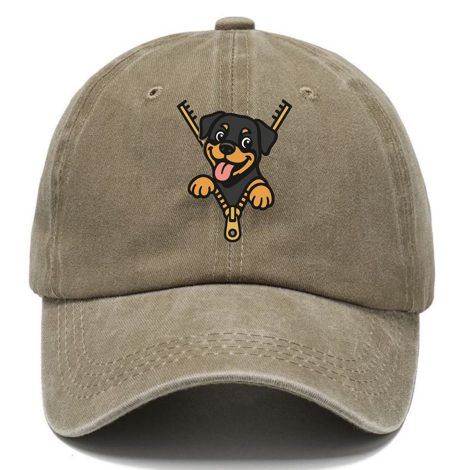 Rottweiler - Classic Cap - Warm Sand(Khaki)