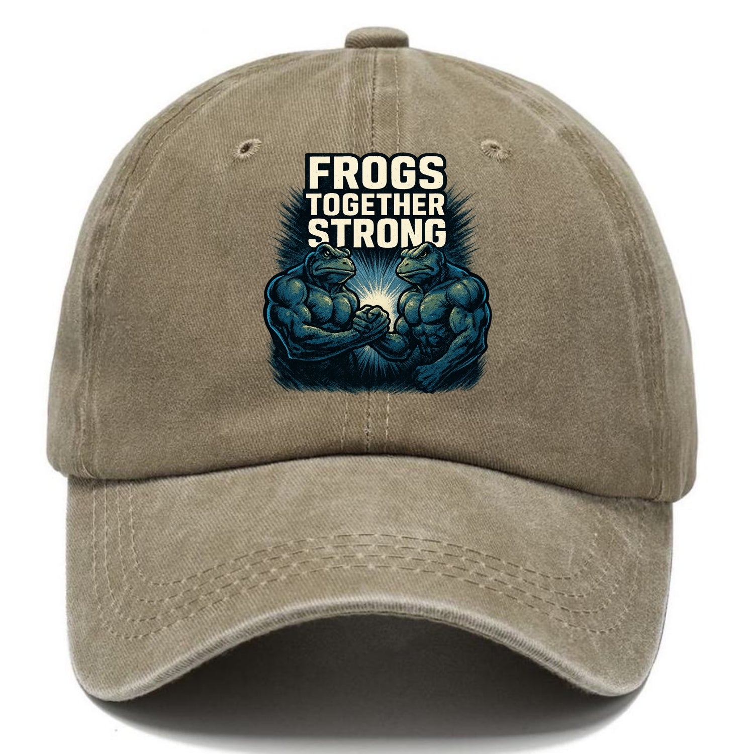 Frogs Together Strong 4 - Classic Cap - Warm Sand(Khaki)