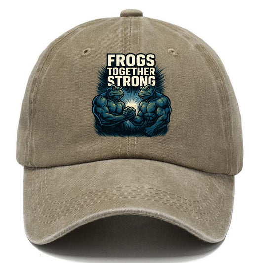 Frogs Together Strong 4 - Classic Cap - Warm Sand(Khaki)