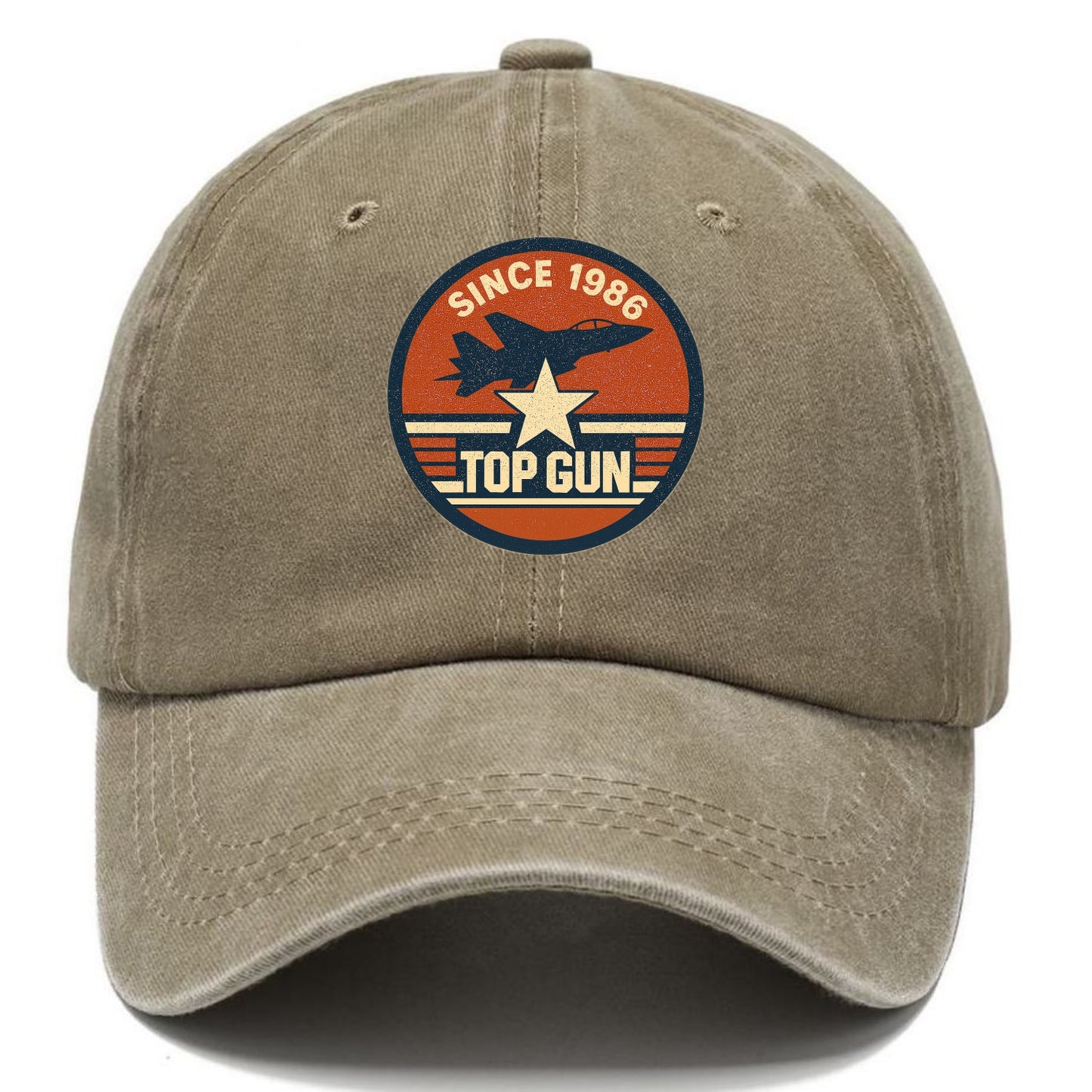 Top Gun Since 1986 - Classic Cap - Warm Sand(Khaki)