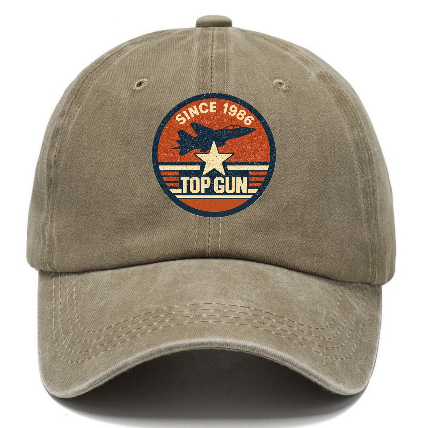 Top Gun Since 1986 - Classic Cap - Warm Sand(Khaki)