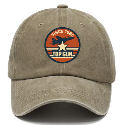 Top Gun Since 1986 - Classic Cap - Warm Sand(Khaki)
