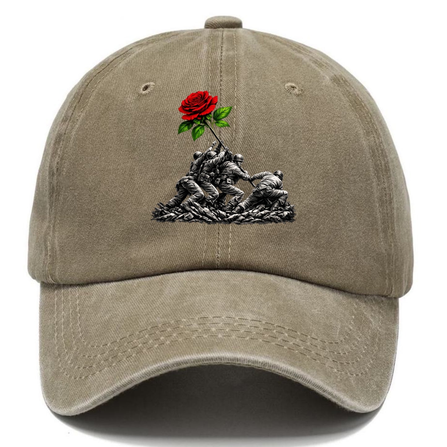 Iwo Jima Rose - Classic Cap - Warm Sand(Khaki)