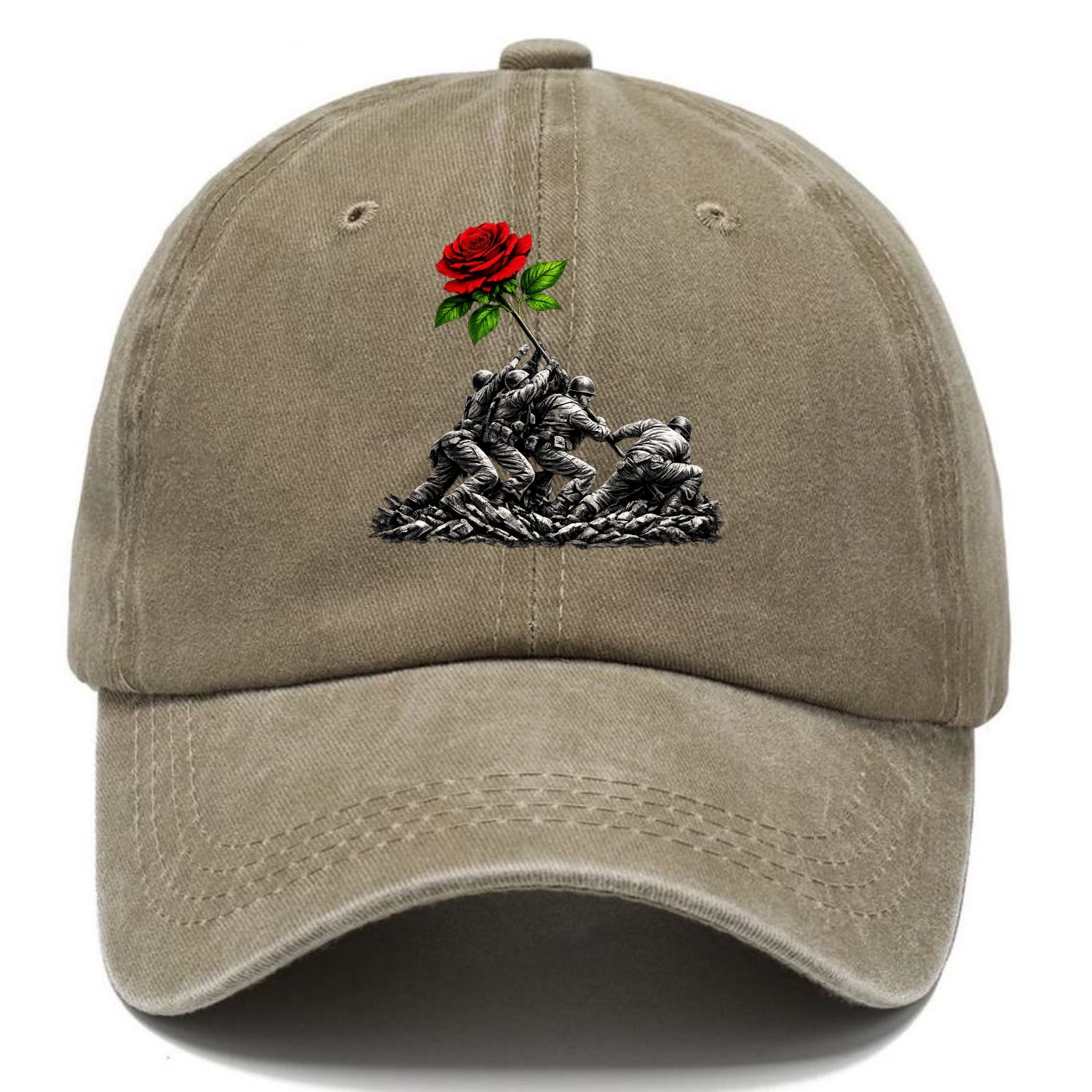 Iwo Jima Rose - Classic Cap - Warm Sand(Khaki)