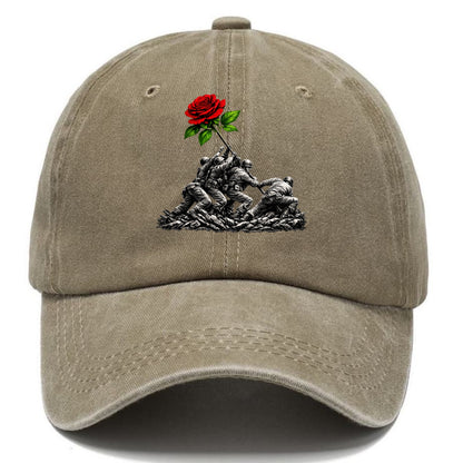 Iwo Jima Rose - Classic Cap - Warm Sand(Khaki)