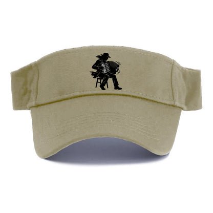 Accordion player street musician - Visor - Warm Sand(Khaki)