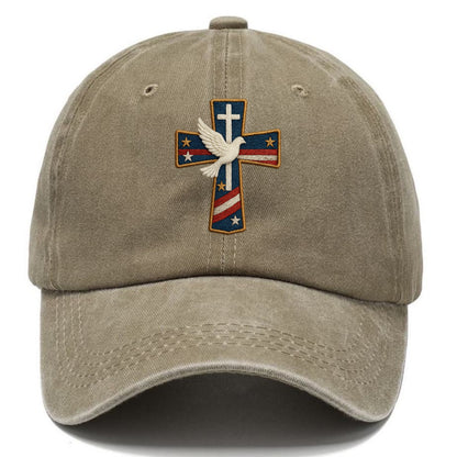 Dove and Cross  - Classic Cap - Warm Sand(Khaki)