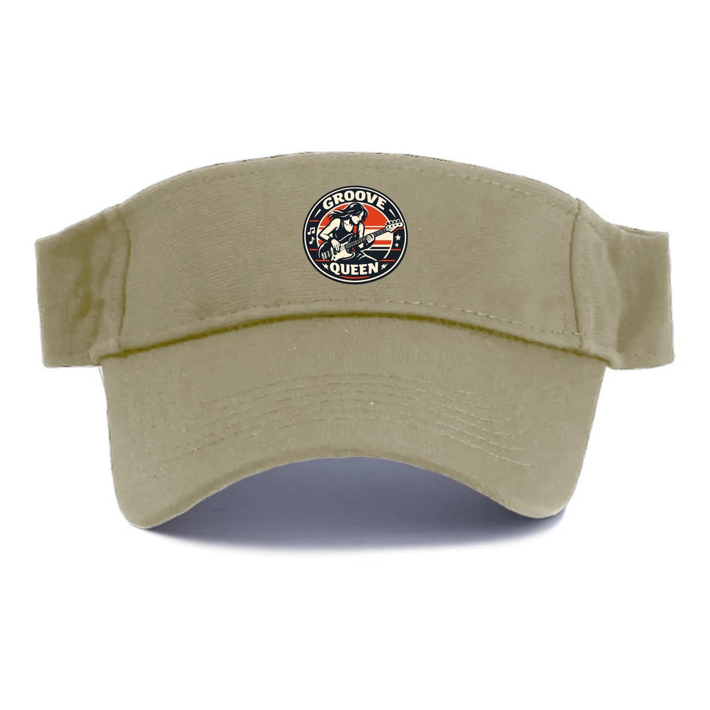 Groove Queen Emblem - Visor - Warm Sand(Khaki)