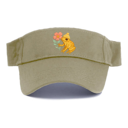 Yellow Dart Frog - Visor - Warm Sand(Khaki)