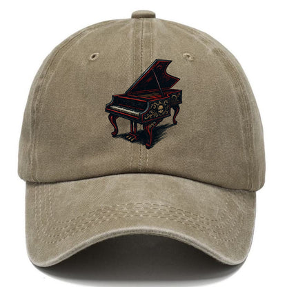 Harpsichord with baroque decorative styling - Classic Cap - Warm Sand(Khaki)