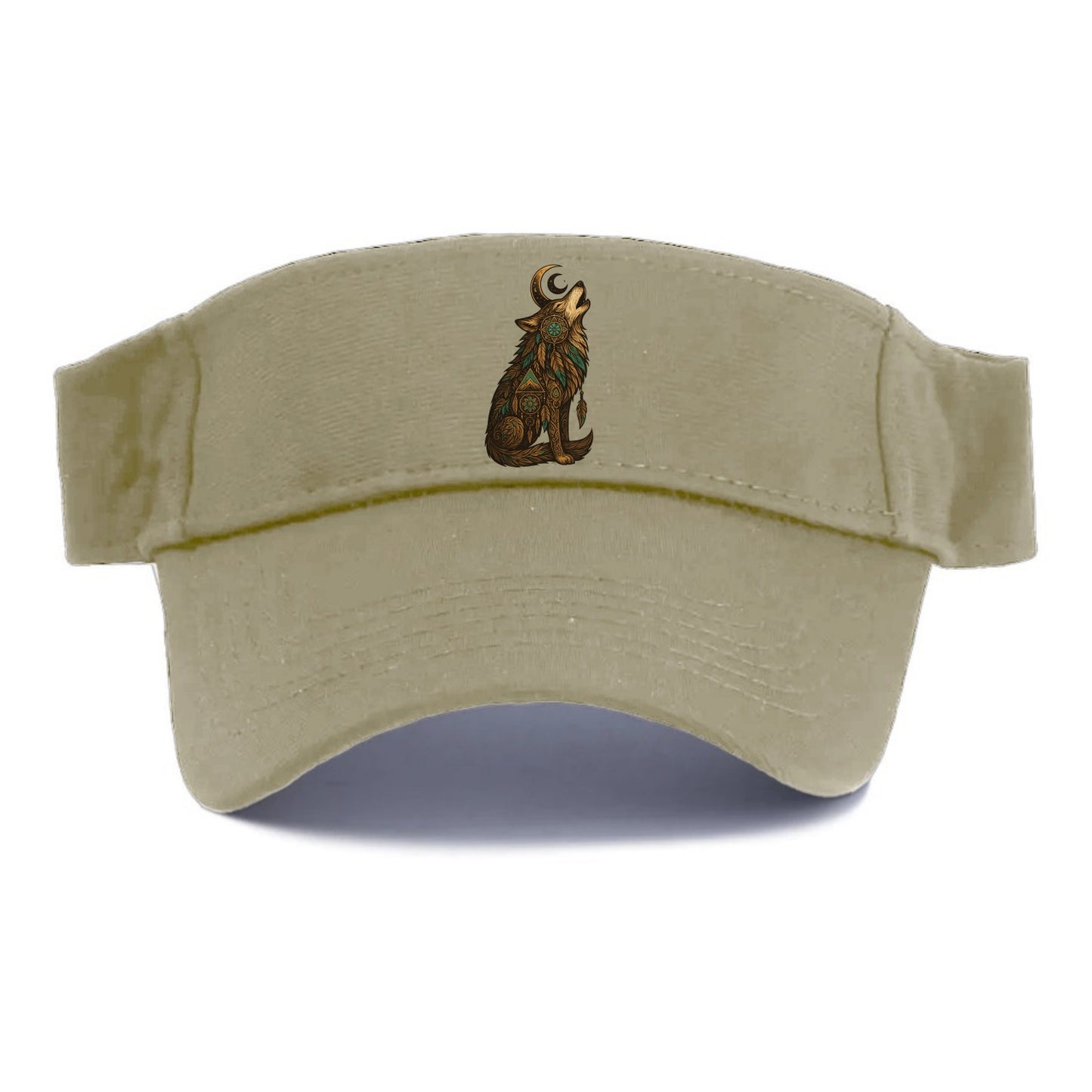 Celestial Moon Wolf  - Visor - Warm Sand(Khaki)