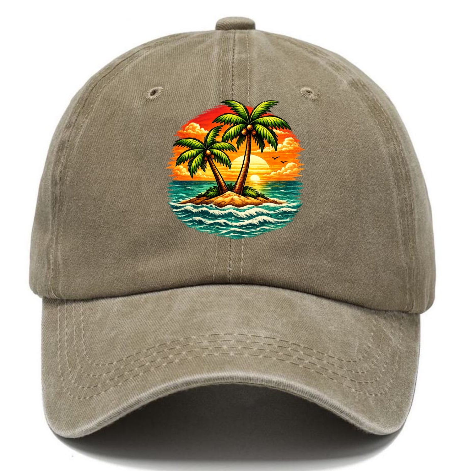 Tropical Island - Classic Cap - Warm Sand(Khaki)